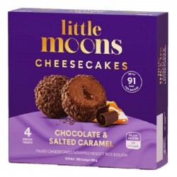 Mochi Ice Choc-Salted Caramel Cheesecake LITTLE MOONS