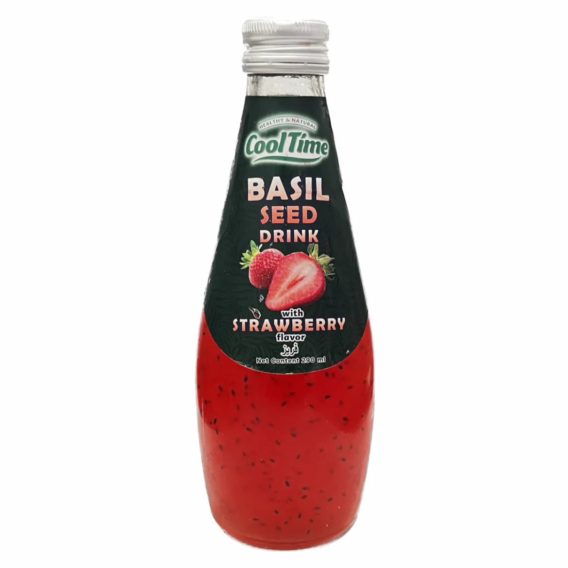 CoolTime Basil Seeds Strawberry 290ml