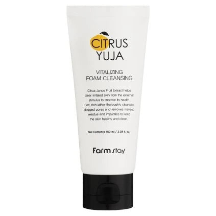 FarmStay Citrus Yuja – Vitalizujúca čistiaca pena 100ml