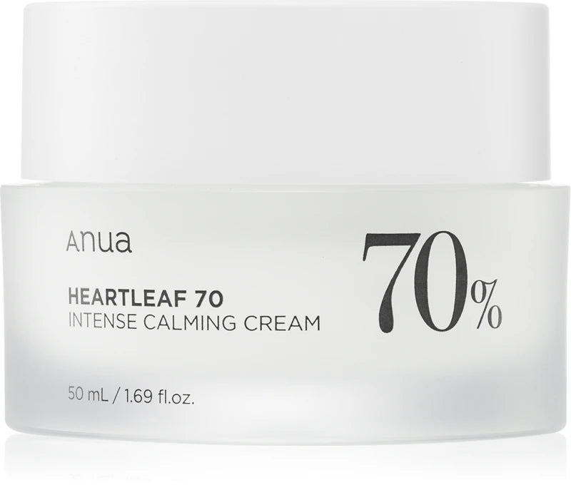 Anua Heartleaf 70 Intense Calming cream- intenzívne upokojujúci krém