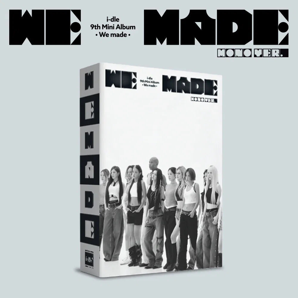 i-dle: We made (Mono Ver.) – CD