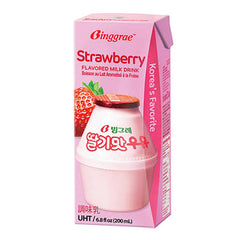 Binggrae Strawberry Milk Drink 200 ml