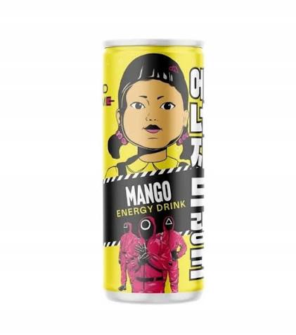 SQUID GAME Mango Energy Drink 250 ml