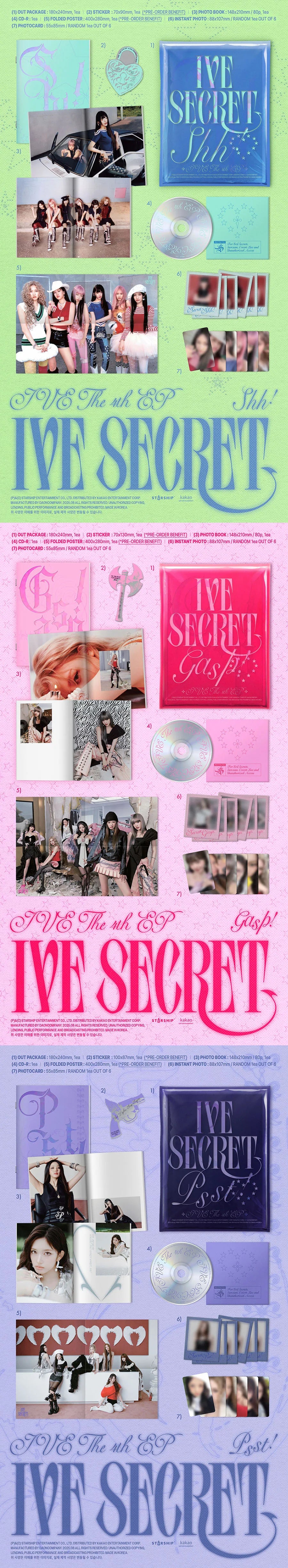 IVE - Secret Photobook Ver.