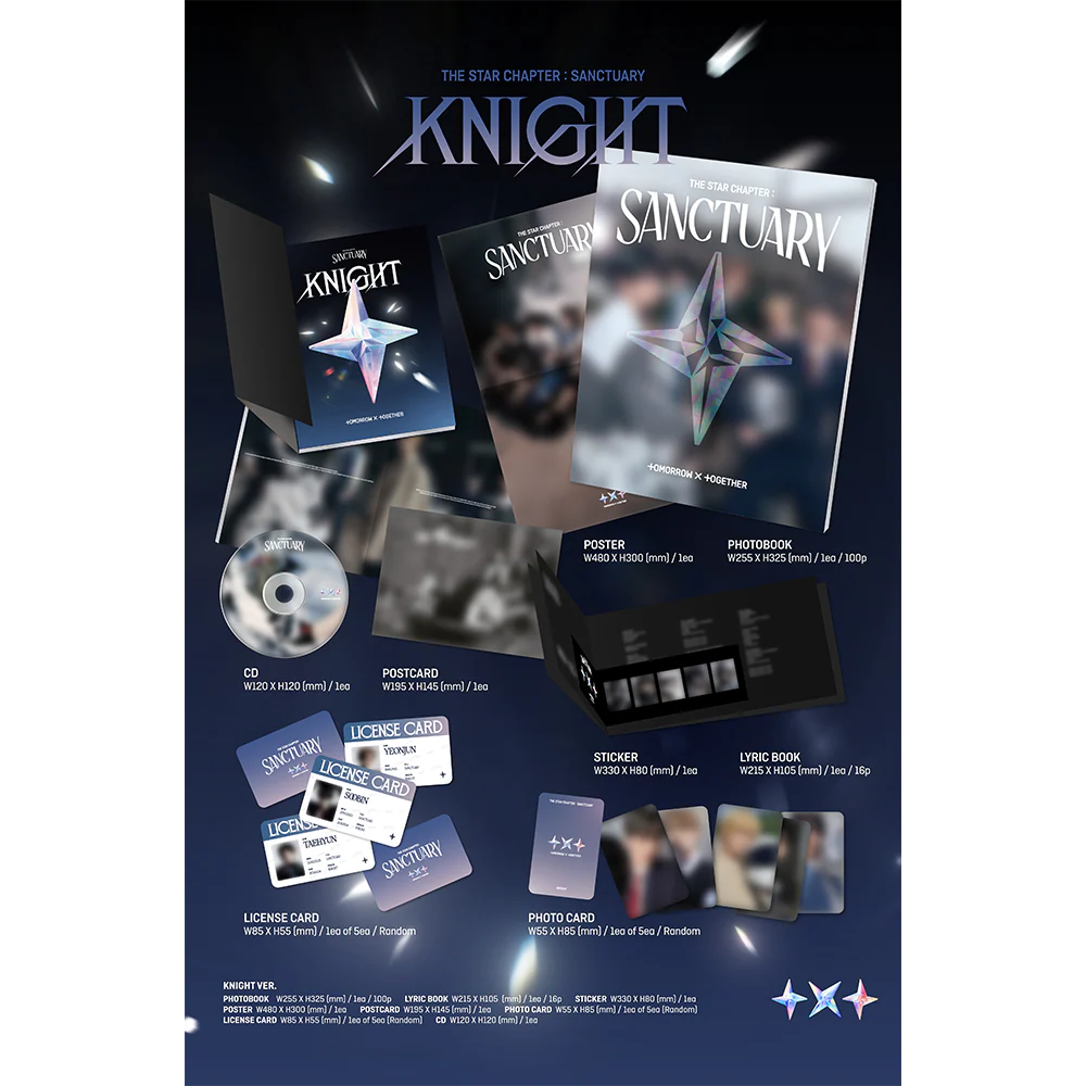 TOMORROW X TOGETHER (TXT) - The Star Chapter: Sanctuary (Knight Ver.)