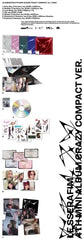 Le Sserafim 4th Mini Album Crazy (Vol.1, Vol.2, Vol.3)
