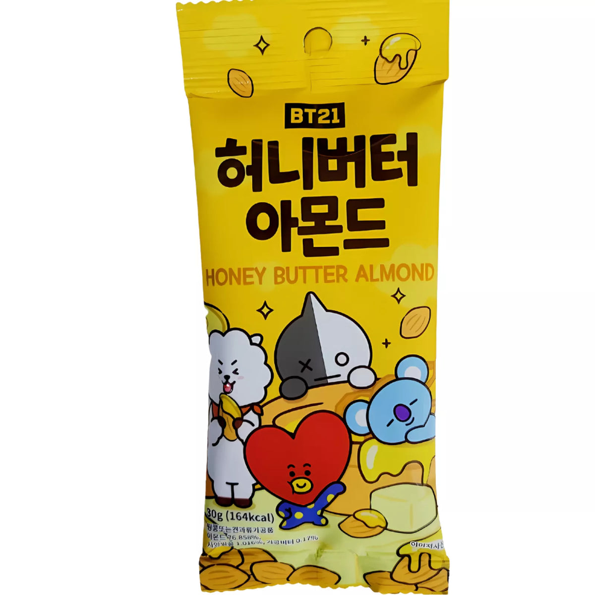 LINE BT21 Yellow Honey (B) Almond