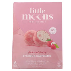 little moons Mochi Ice Cream Lychee & Raspberry