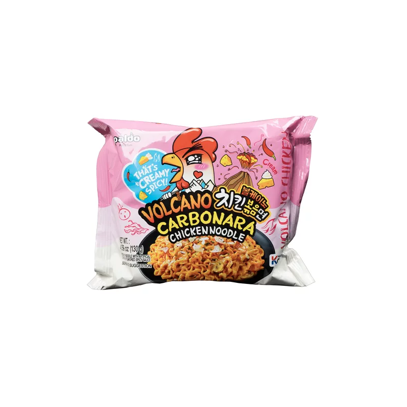 Paldo Volcano Carbonara Chicken Noodle 130 g
