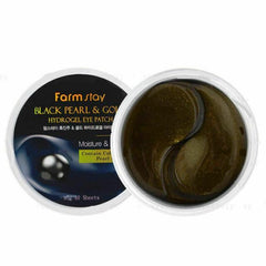 Farmstay - Black Pearl & Gold Hydrogel Eye Patch - 60 ks / 90 g