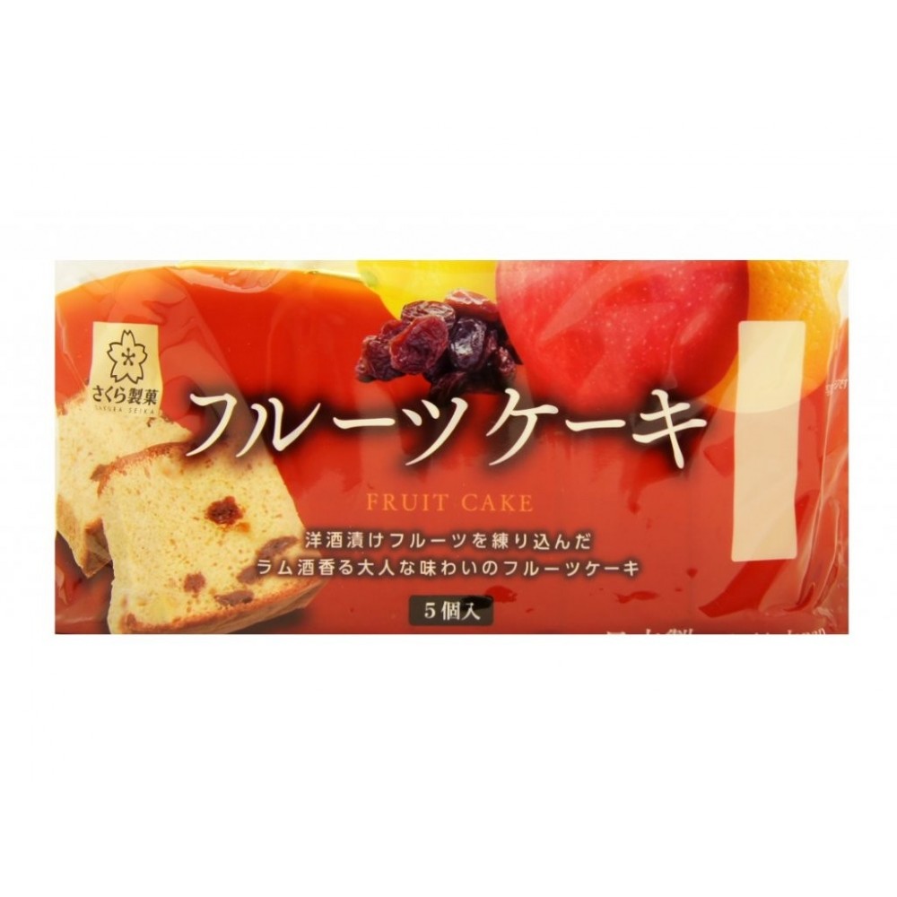 Sakura Seika Fruit Cake 3 ks (120 g)