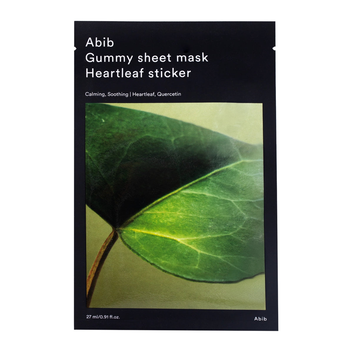 Abib - Gummy Sheet Mask Heartleaf Sticker