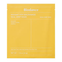 Biodance - Radiant Vita Niacinamide Real Deep Mask