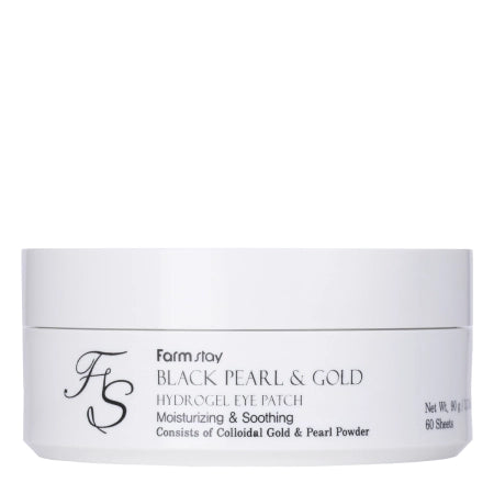 Farmstay - Black Pearl & Gold Hydrogel Eye Patch - 60 ks / 90 g