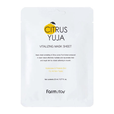 Farmstay - Citrus Yuja Vitalizing Mask Sheet