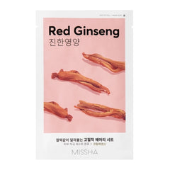 Missha - Airy Fit Sheet Mask - Red Ginseng
