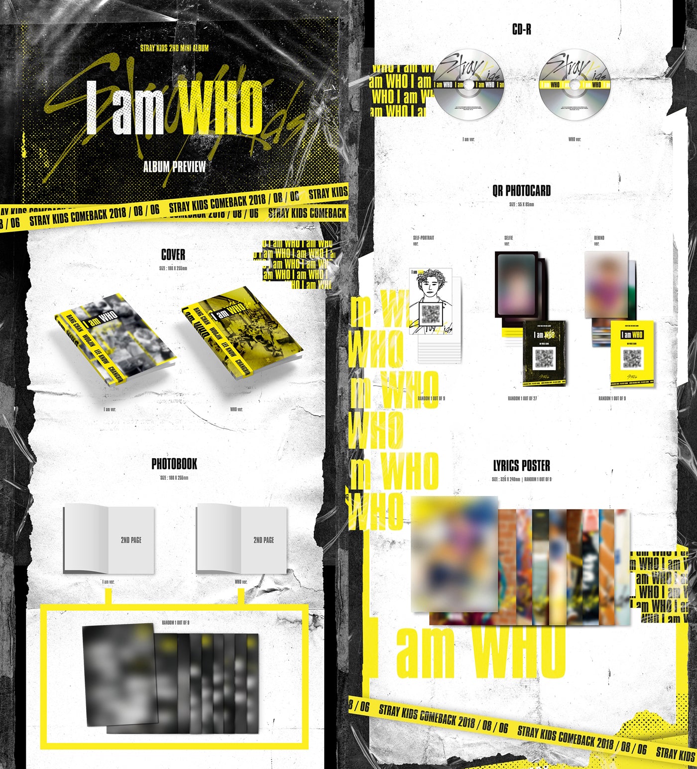 Stray Kids I am Who 2 versions