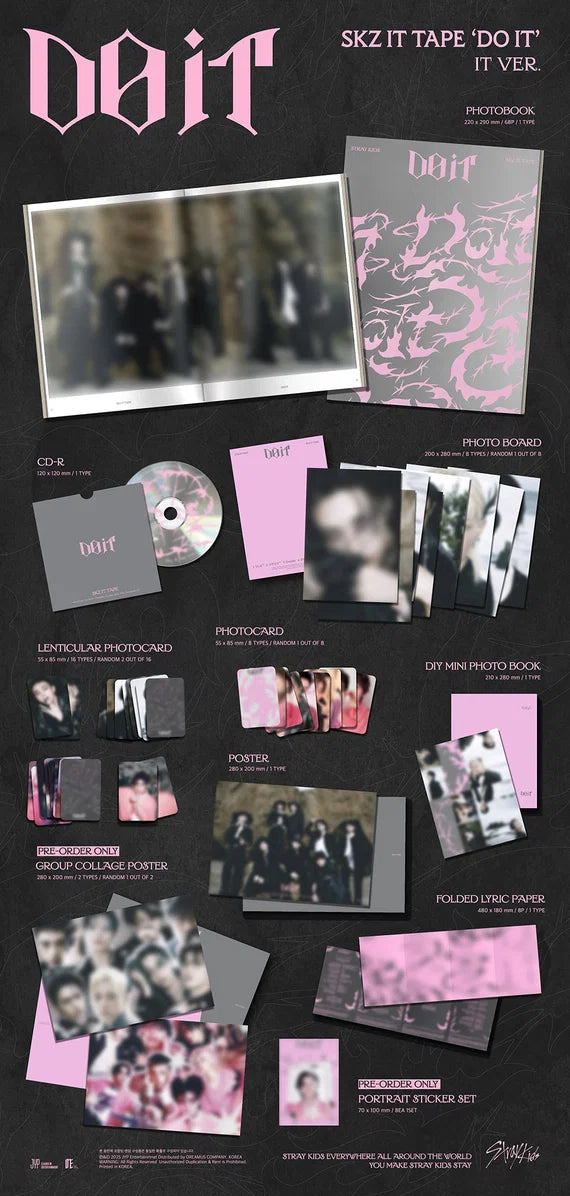 Stray Kids SKZ It Tape Do It It version