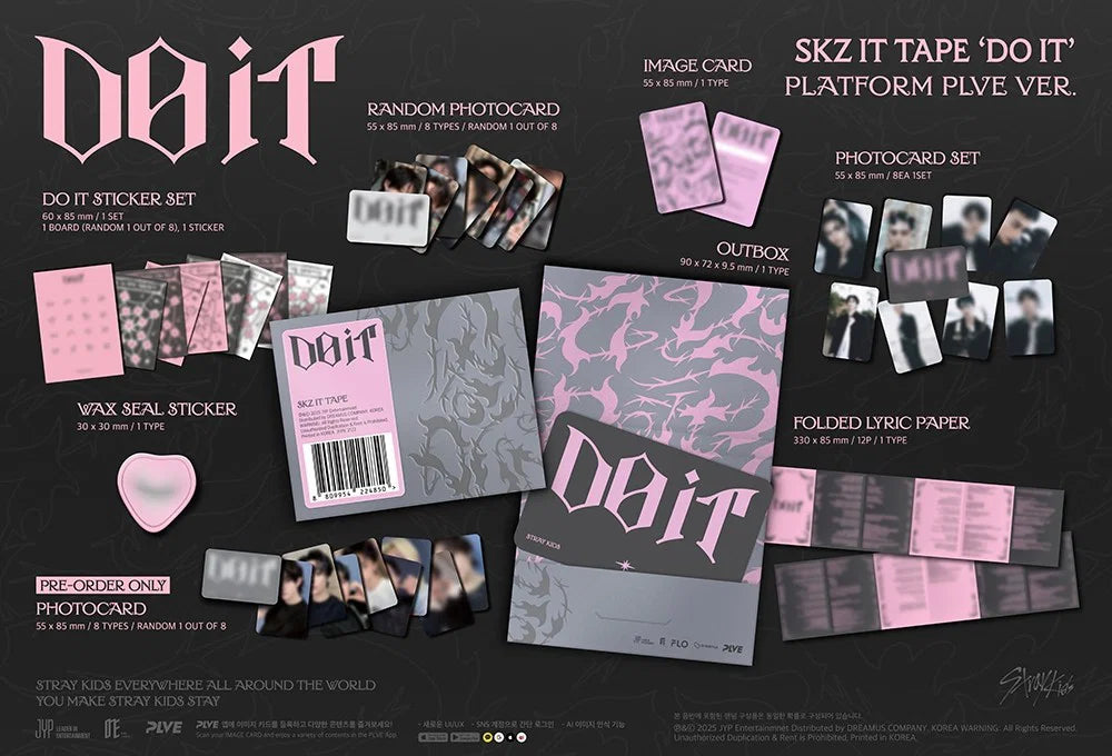 Stray Kids Do It SKZ It Tape Plve ver. (Platform Album)