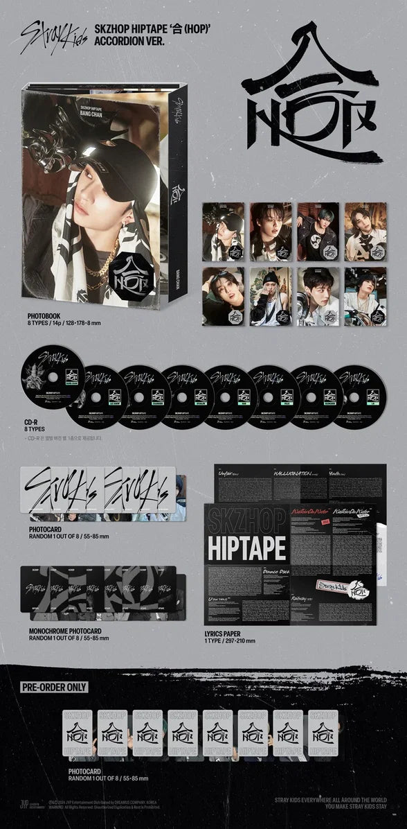 Stray Kids SKZHOP HIPTAPE Accordion ver.