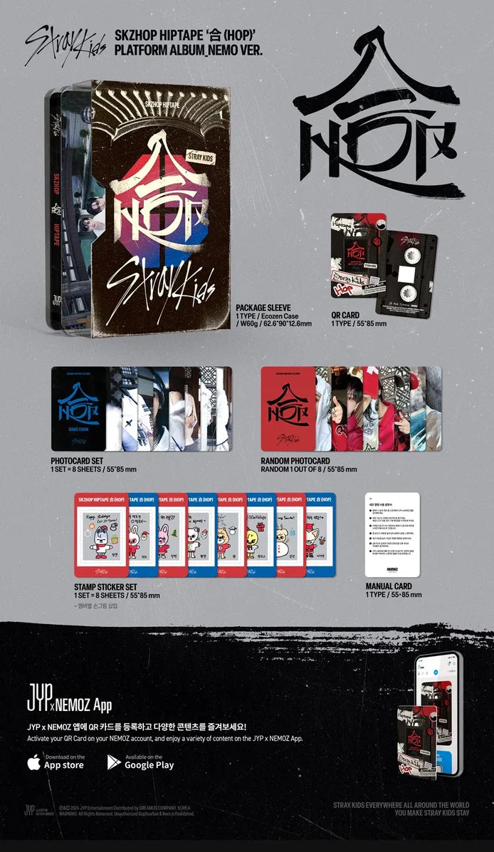 StrayKids Skzhop Hiptape Album SKZHOP ver.
