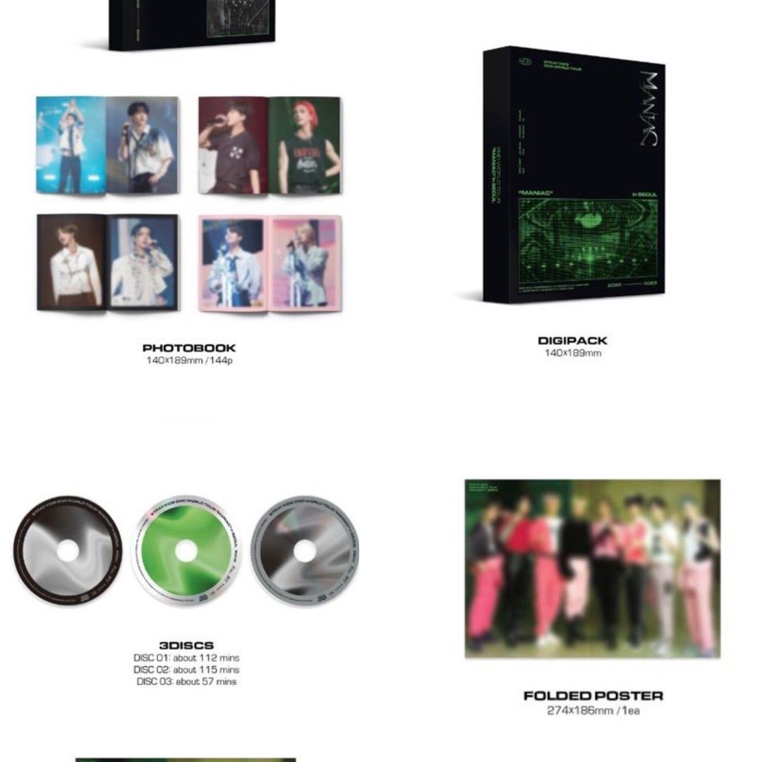 Stray Kids Maniac World Tour DVD
