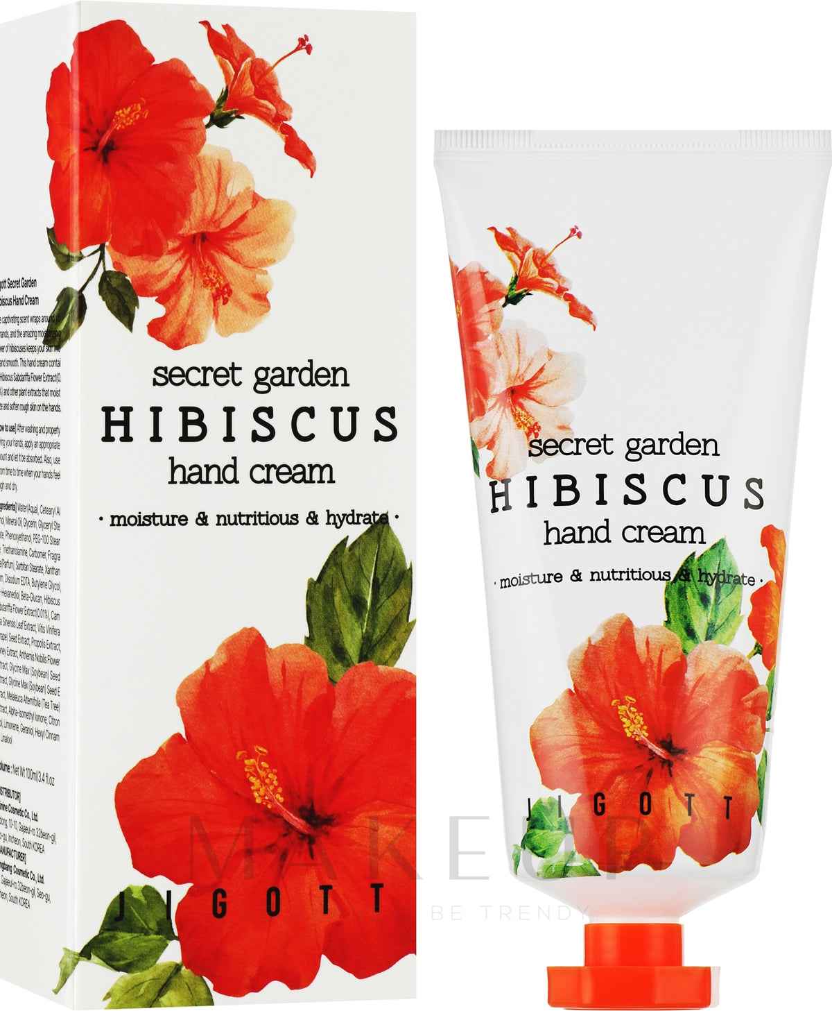 JIGOTT Secret Garden Hibiscus Hand Cream 100ml