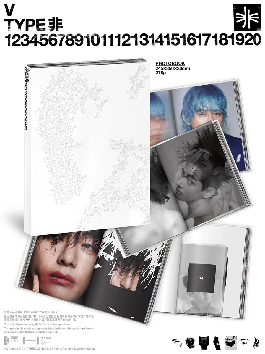 V (BTS): V Type Photobook
