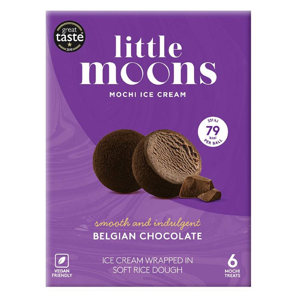 Mochi Ice Cream Chocolate  LITTLE MOONS
