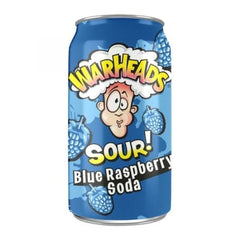 Warheads Sour Blue Raspberry Soda 330ml